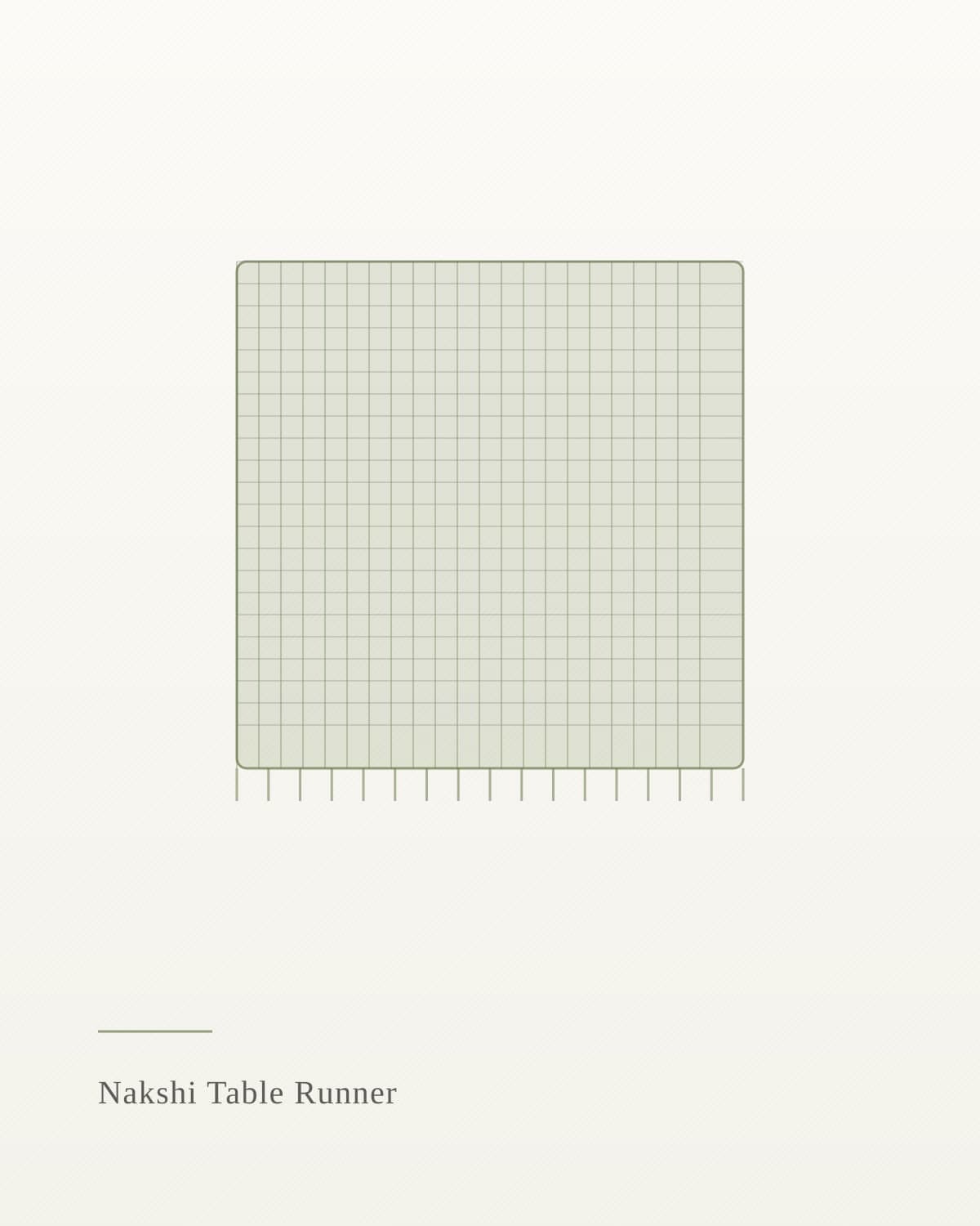 Nakshi Table Runner