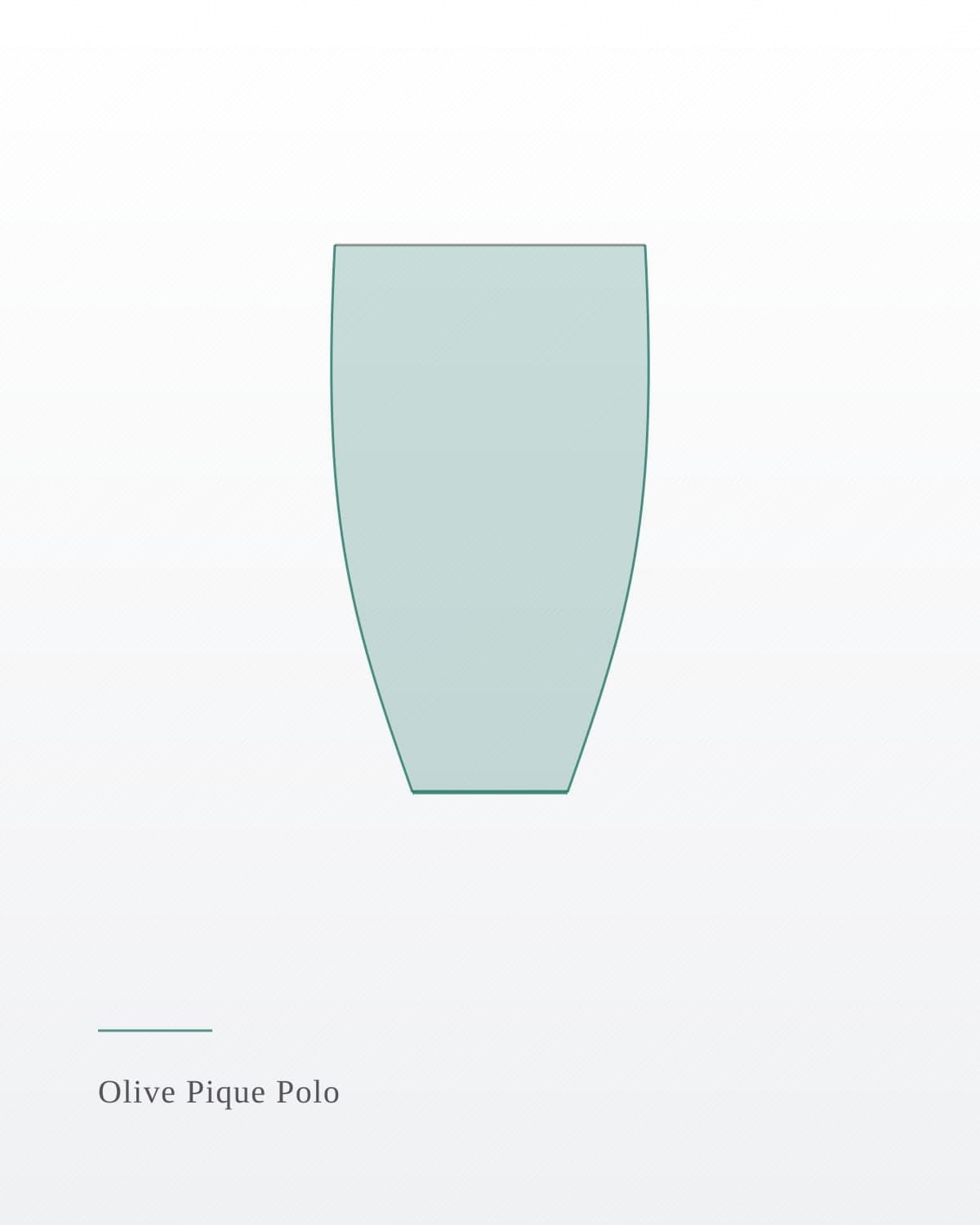 Olive Pique Polo